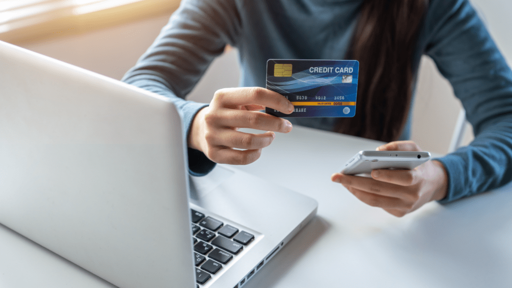 Online payment using credit card