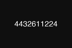 4432611224