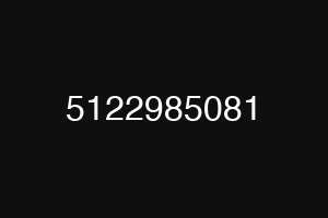 5122985081