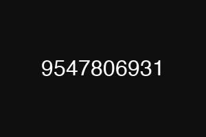 9547806931