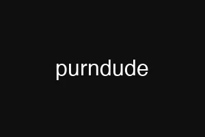 purndude