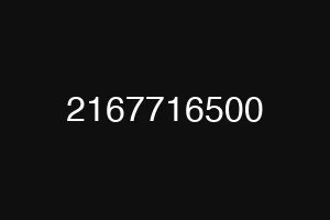 2167716500