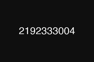2192333004