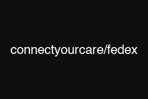 connectyourcare/fedex