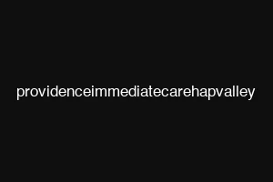 providenceimmediatecarehapvalley