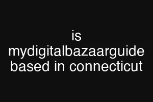 is mydigitalbazaarguide based in connecticut